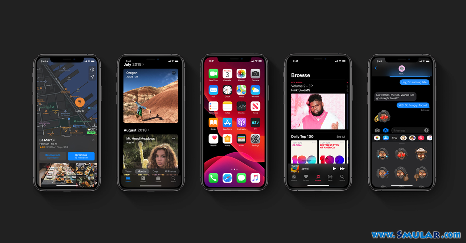 ios 13 features